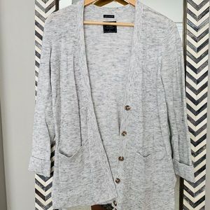 Abercrombie Boyfriend Cardigan- Size Small